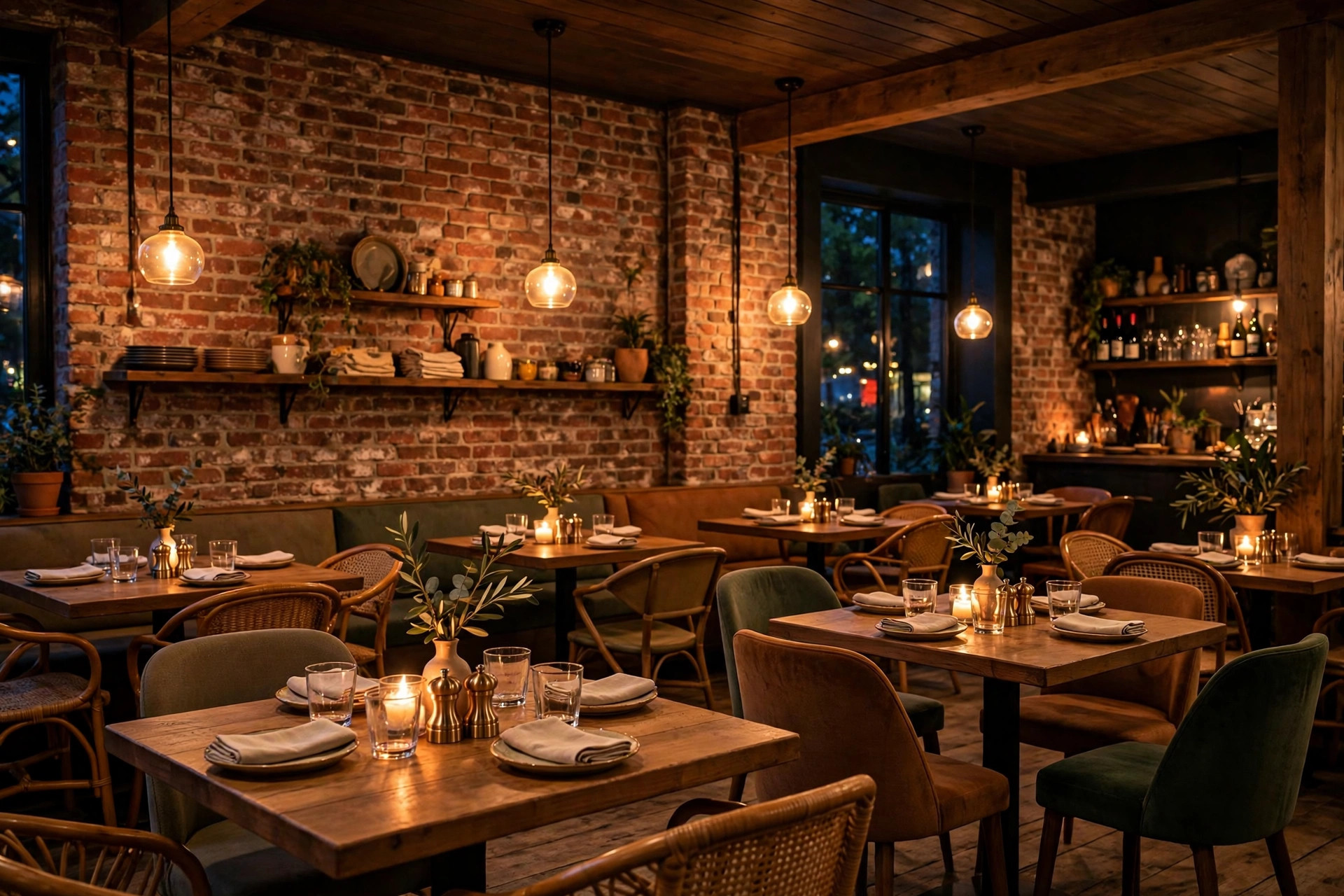 Restaurant interior